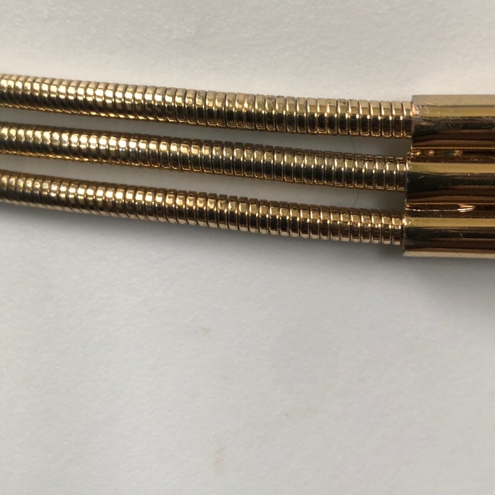 Gold tone fashion belt - Picture 2 of 6